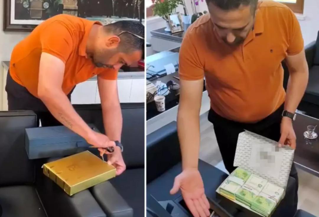 Baklava kutusundaki parayı böyle açıkladı! Manavgat'ın Belediye Başkanı Yardımcısı Tüter 2 ortaya çıktı