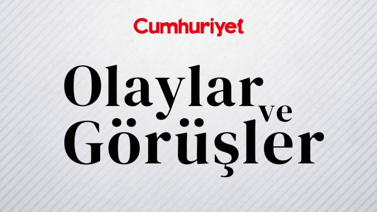 Olaylar Ve Görüşler yazdı : Zeytinime dokunma! – Kemal Anadol